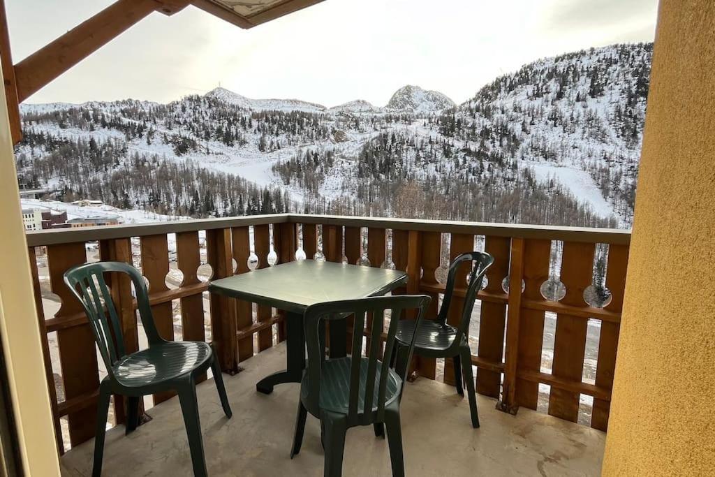 Ferienwohnung Refuge Des Vues Alpines Isola 2000 Exterior foto